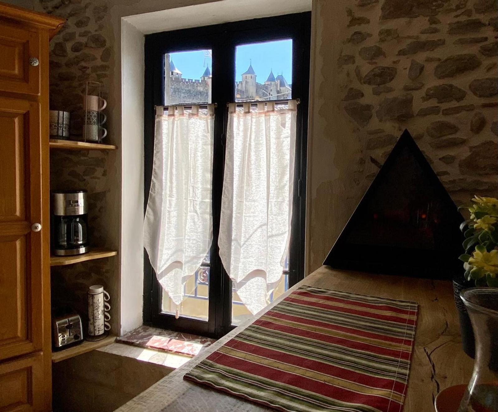 La Maison Des Templiers ~ Ostal Medieval ~ Logis Enchantes 卡尔卡松 外观 照片